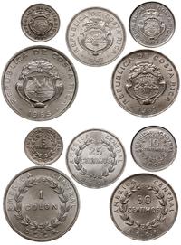 zestaw 5 monet, w skład zestawu wchodzi 5 centim