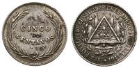 5 centavos 1914, Filadelfia, srebro próby '835',