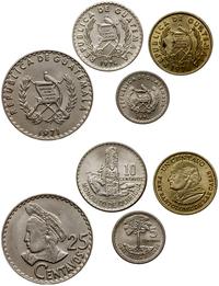 zestaw 4 monet, w skład zestawu wchodzi 1 centav