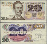 Polska, 20 złotych, 01.06.1982