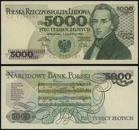 5.000 złotych 01.06.1982, seria CC, numeracja 71