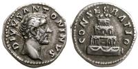 Cesarstwo Rzymskie, denar pośmiertny, 161