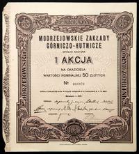 akcja na 50 złotych 1927, Modrzejowskie Zakłady 