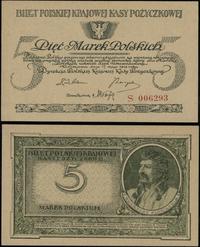 5 marek polskich 17.05.1919, seria S, numeracja 
