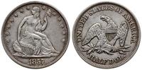 50 centów 1857, Filadelfia, typ Liberty Seated, 
