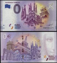 Hiszpania, banknot kolekcjonerski 0 Euro - Sagarda Familia - Barcelona, 2020