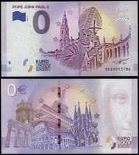 Niemcy, banknot kolekcjonerski 0 Euro - Jan Paweł II - Niemcy, 2019