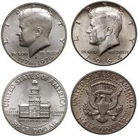 zestaw: 2 x 1/2 dolara 1964 i 1976 S, Filadelfia