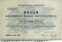 akcja na 100 złotych Lwów 1926, Akcyjny Bank Hip
