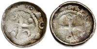 denar krzyżowy X/XI w., Aw: Krzyż grecki, w kąta