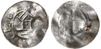 denar  983-1002, Aw: Krzyż grecki, ...REX, Rw: K
