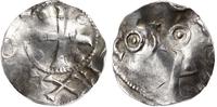 denar 983-1002, Aw: Krzyż grecki, w każdym kącie