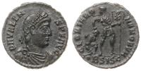 brąz 364-367, Siscia, Aw: Popiersie cesarza w di