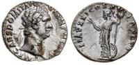 denar 90-91, Rzym, Aw: Głowa cesarza w wieńcu la