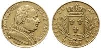 20 franków 1814 A, Paryż, złoto 6.40 g, Fr. 525,