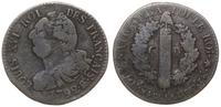6 deniers 1792 BB, Strasbourg, bardzo rzadkie, G