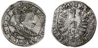 grosz 1605, Kraków, moneta z końcówki blaszki, K