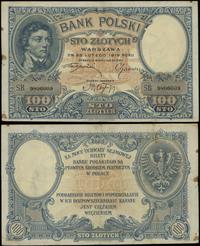 100 złotych 28.02.1919, seria B, numeracja 98060