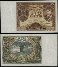 100 złotych 9.11.1934, seria BG., numeracja 0969