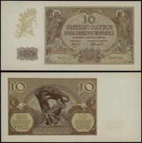 10 złotych 1.03.1940, seria L. numeracja 4867580