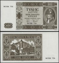 1.000 złotych 1.08.1941, MCSM 756 - KOPIA nie wp