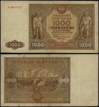 1.000 złotych 15.01.1946, seria P, numeracja 964