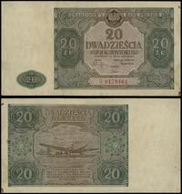 20 złotych 15.05.1946, seria G, numeracja 017946