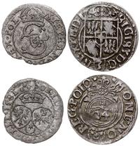 zestaw 2 monet, szeląg 1581 (mennica Wilno, wybi