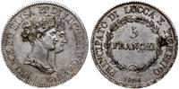 Włochy, 5 franchi, 1808