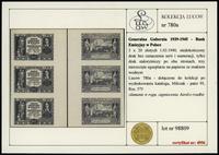 Polska, 3 x 20 złotych, 1.03.1940
