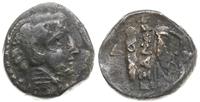 brąz 336-323 pne, Aw: Głowa Heraklesa w lwiej sk