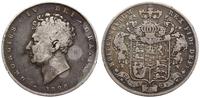 1/2 korony 1826, Londyn, srebro, S. 3809