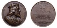 Francja, medal z serii władcy Francji - Hugo Kapet, 1839