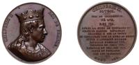 medal z serii władcy Francji - Chilperyk II 1840