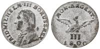3 grosze 1800 A, Berlin, AKS 36, Olding 147, v.S