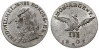 3 grosze 1805 A, Berlin, AKS 36, Olding 147, v.S