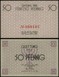 50 fenigów 15.05.1940, numeracja 860167 w kolorz