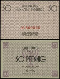 50 fenigów 15.05.1940, numeracja 860355 w kolorz