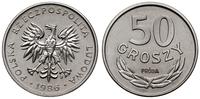 50 groszy 1986, Warszawa, PRÓBA NIKIEL, nikiel, 