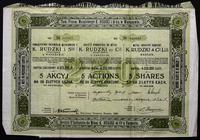 5 akcji na 50 złotych na okaziciela 1926, Warsza