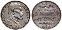 Czechosłowacja, medal z okazji 85. urodzin Tomasza Garrique Masaryka, 1935