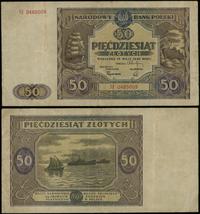 50 złotych 15.05.1946, seria M, numeracja 046500