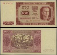 100 złotych 1.07.1948, seria KR, numeracja 37067