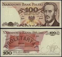 100 złotych 17.05.1976, seria DY, numeracja 1506