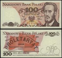100 złotych 1.12.1988, seria TG, numeracja 67608
