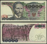 10.000 złotych 1.12.1988, seria BD, numeracja 16