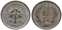 1 złoty 1986, Warszawa, PRÓBA NIKIEL, nikiel, na