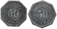 50 fenigów 1918, w kształcie ośmiokąta 23 mm, że