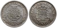 20 escudo 1955, Lizbona, srebro próby 720, 9.97 