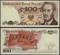 100 złotych 17.05.1976, seria DY numeracja 15789
